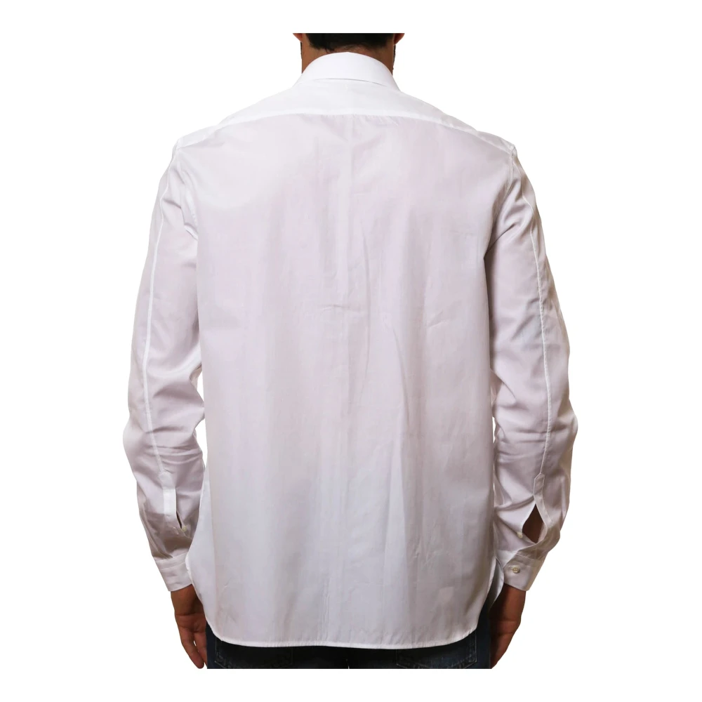 Neil Barrett Witte Katoenen Shirt Ss22 White Heren