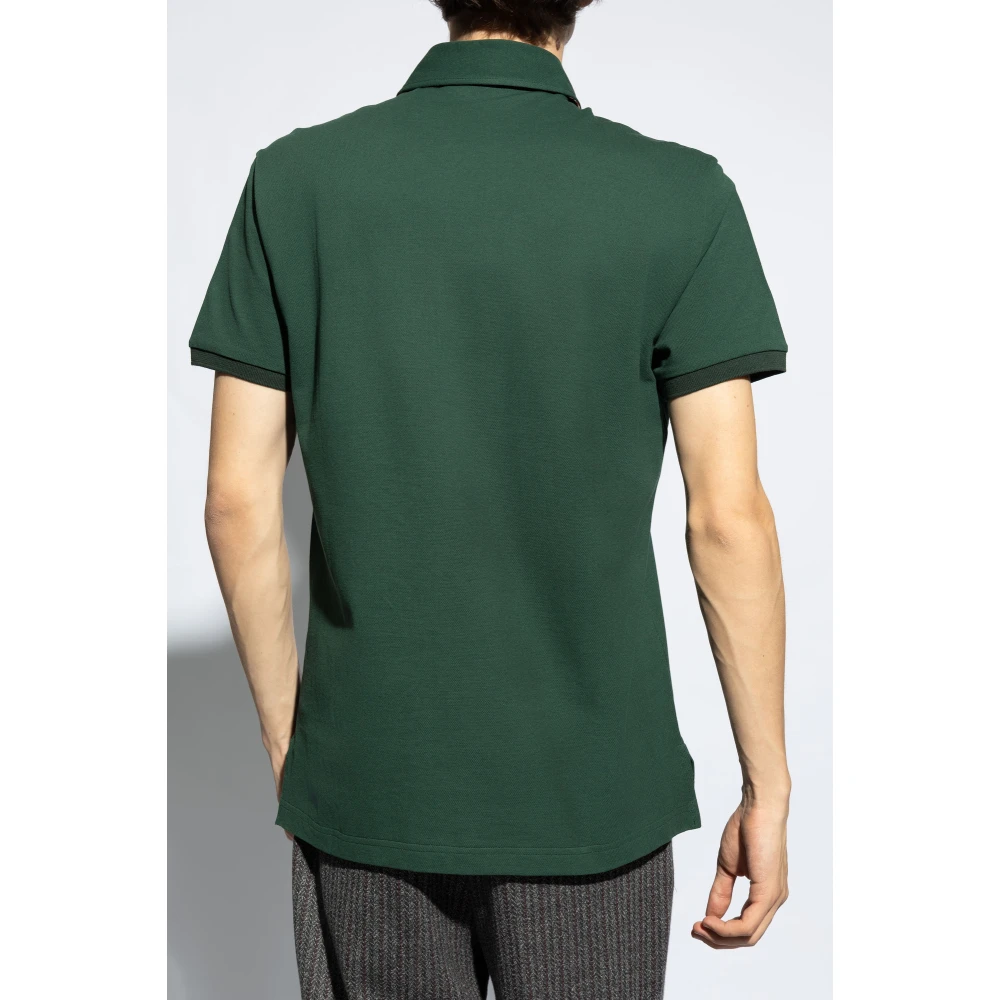 ETRO Katoenen polo Green Heren