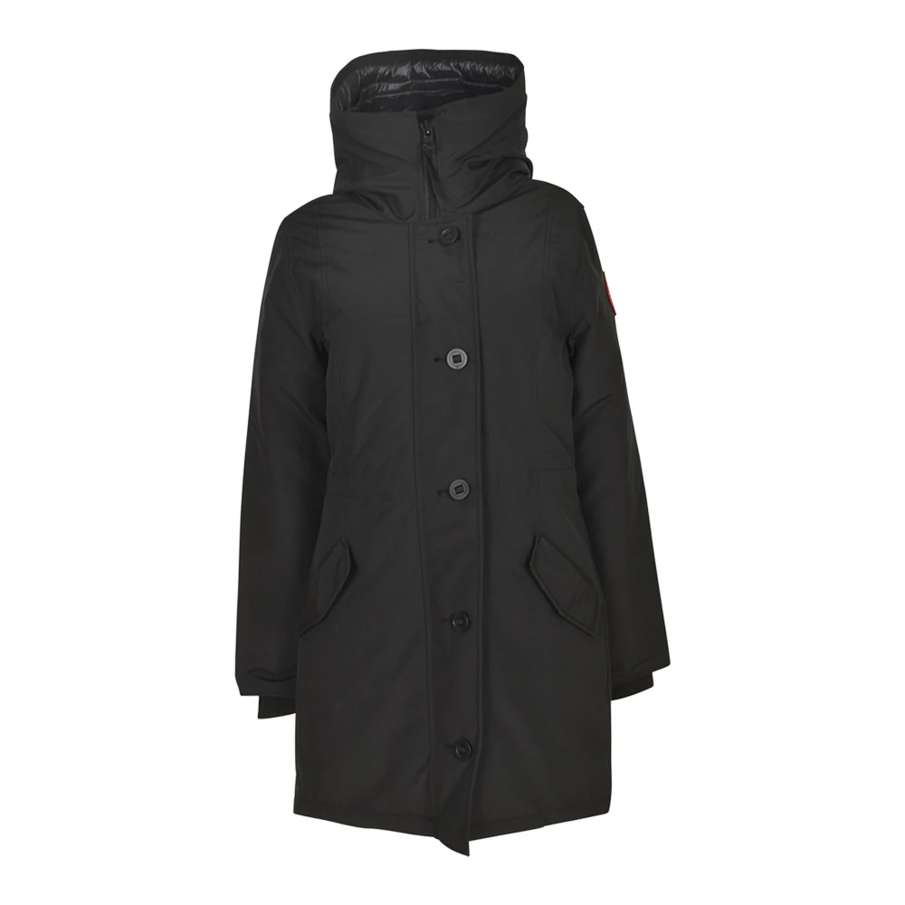 Canada Goose Zwarte Winterjassen Black Dames