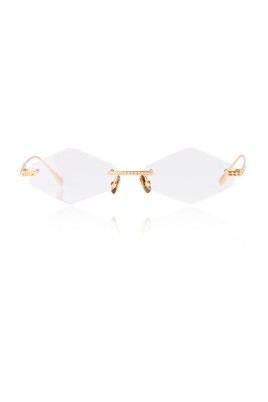 Lunettes De Soleil Anna Karin Karlsson Crystal Nid - Couleur Or, Neuf Sans étiquette