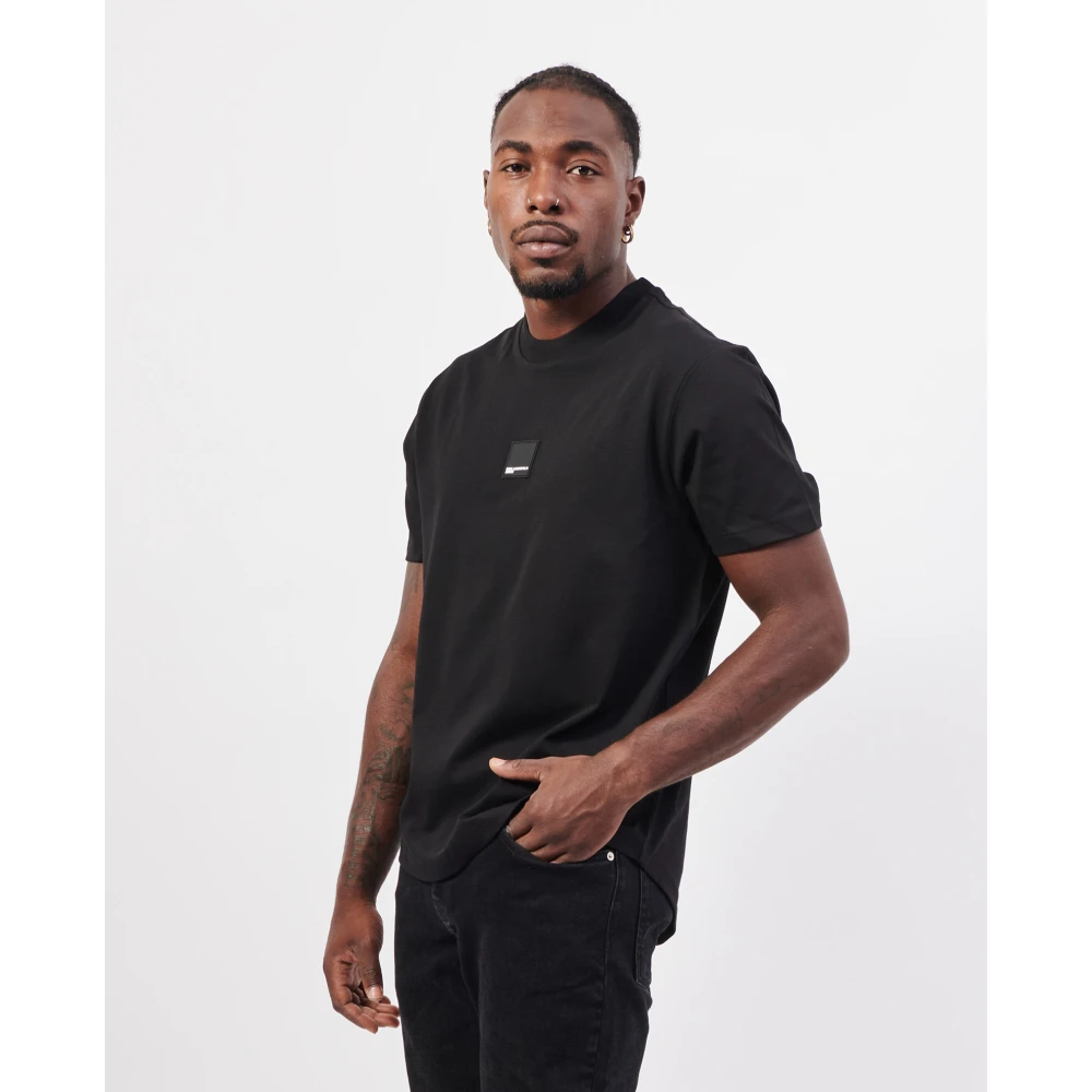Karl Lagerfeld T-shirts en Polos Zwart Black Heren