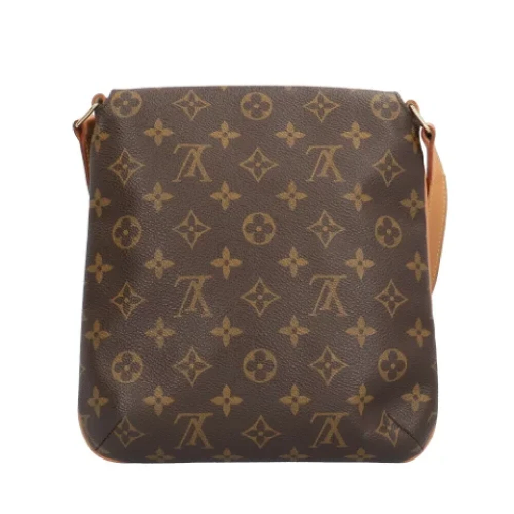 Louis Vuitton Vintage Pre-owned Canvas shoulder-bags Brown Dames