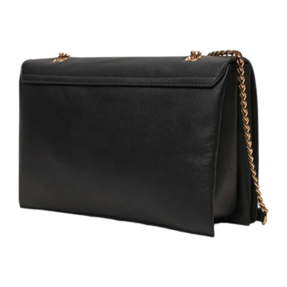 Love Moschino Stijlvolle dames schoudertas van synthetisch leer Black Dames