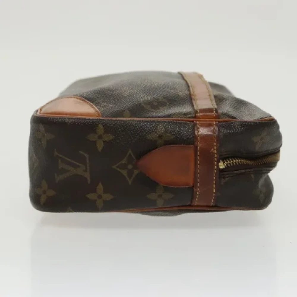 Louis Vuitton Vintage Pre-owned Canvas clutches Brown Dames