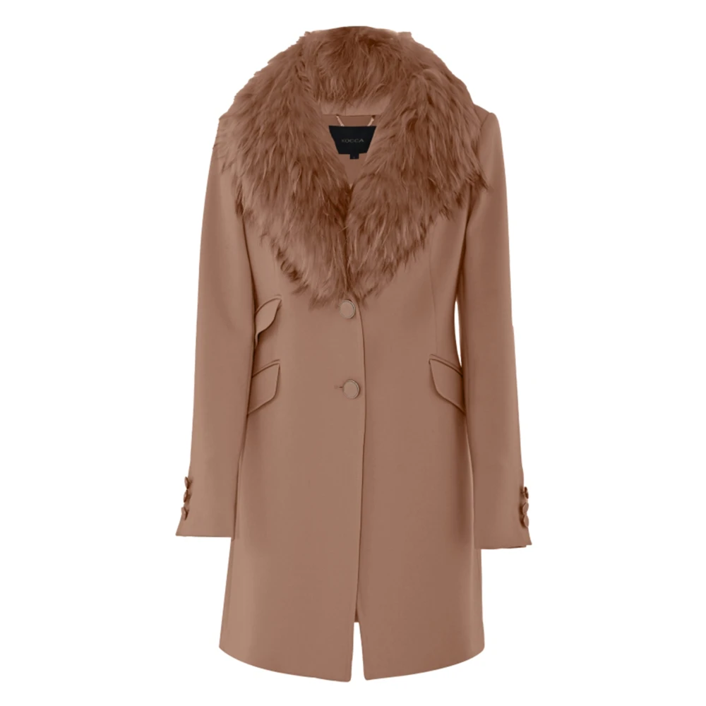 Jackets > Faux Fur & Shearling Jackets - - Kocca - Modalova