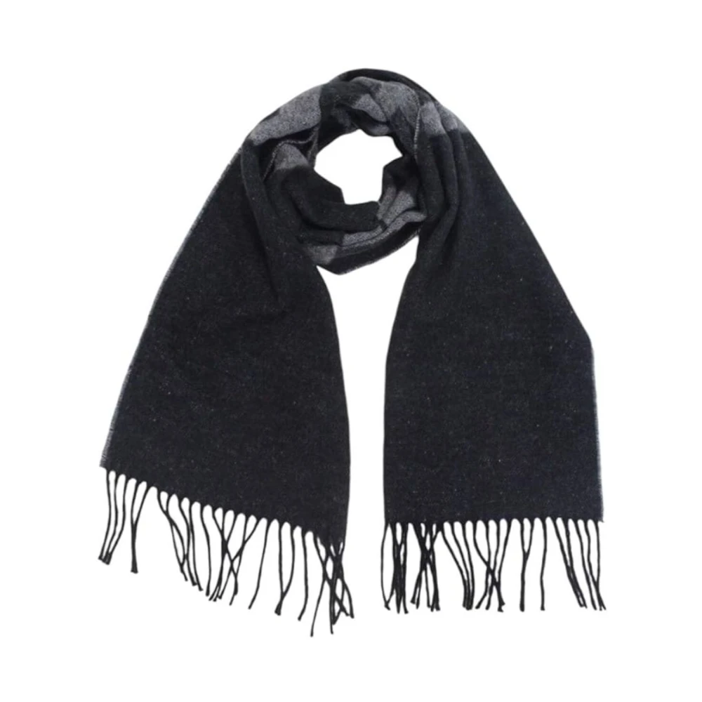 Alviero Martini 1a Classe Logo Sjaal in Klassieke Stijl Black Dames