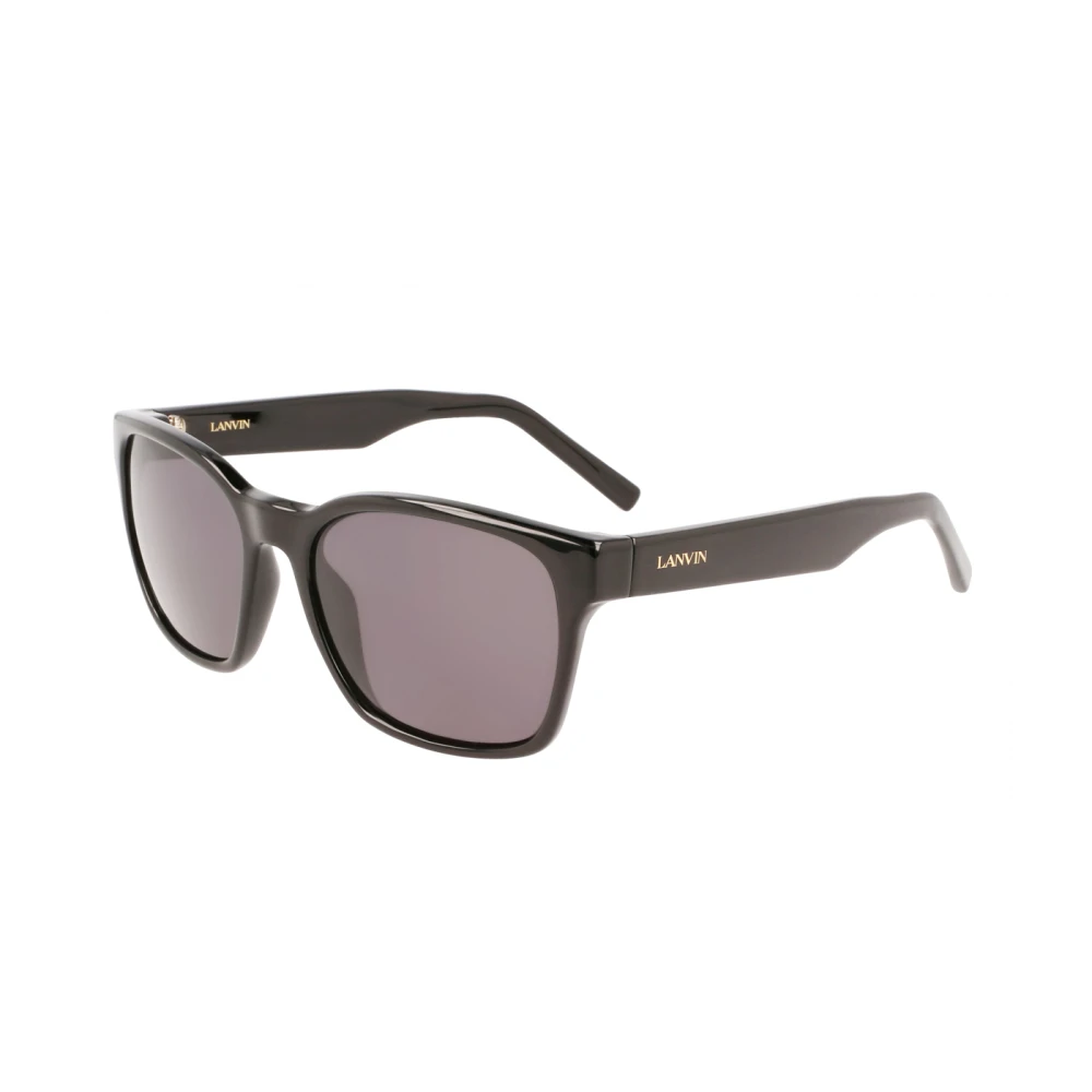 Lanvin Women's Black Square Acetate Sunglasses - Sunglasses - One Size - Accessories