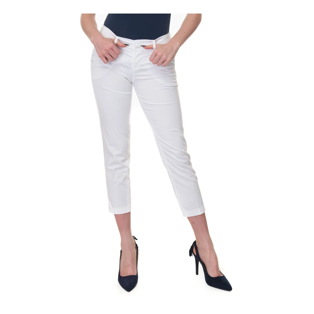 Fay - Trousers > Chinos - White - Fay - Modalova