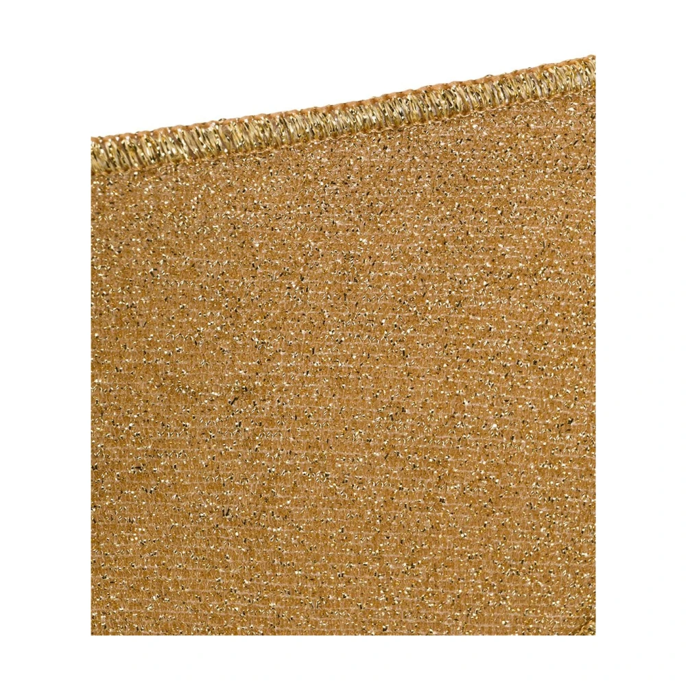 Oseree Gouden Lurex Bikini U-Hals Stijl Beige Dames