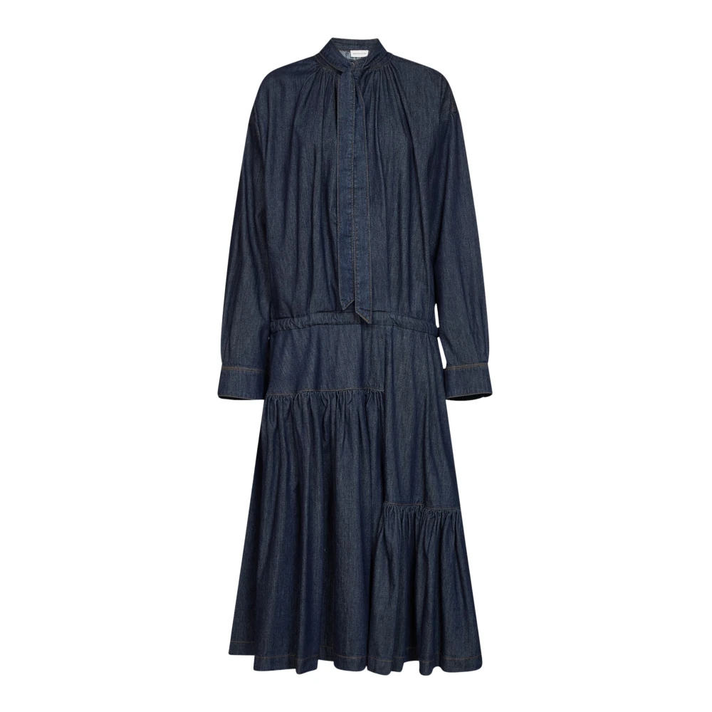 Dries Van Noten Donna Blu Abiti, S, New,