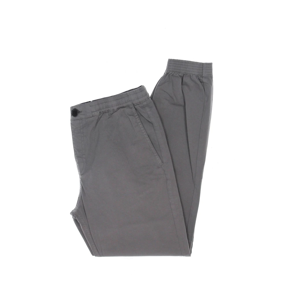 Iuter Donkergrijze Joggerbroek Elastische Taille Gray Heren