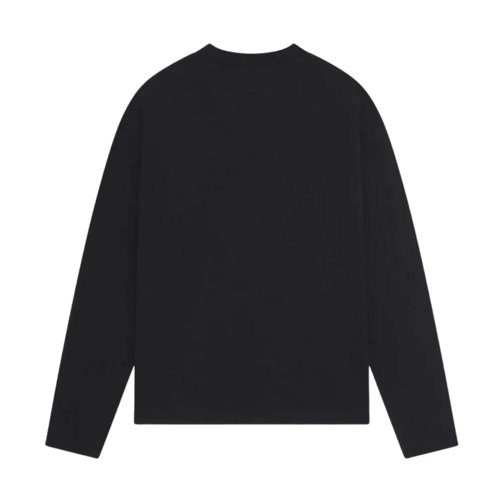 Fear Of God Black Sweatshirts, Male, M, Signature Essential Long