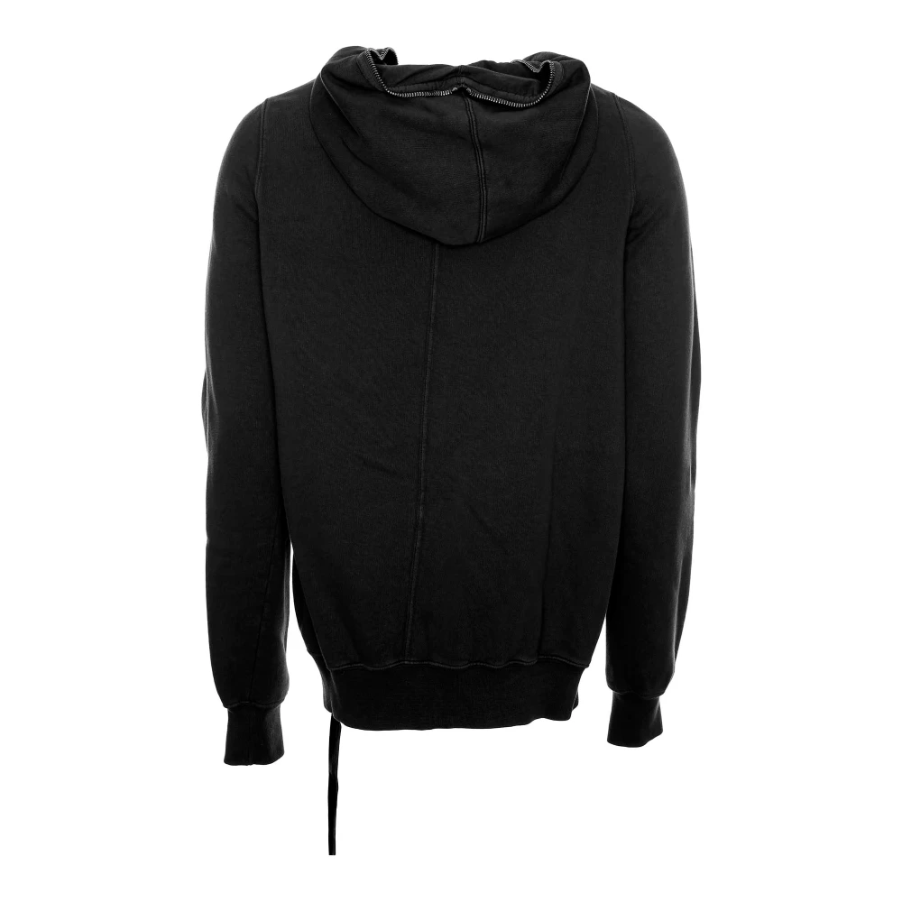 Rick Owens Hoodie met rits Black Heren