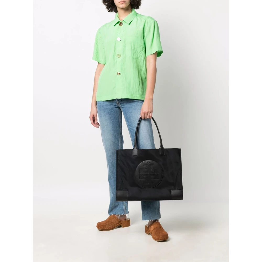 TORY BURCH Zwarte Tote Tas Black Dames