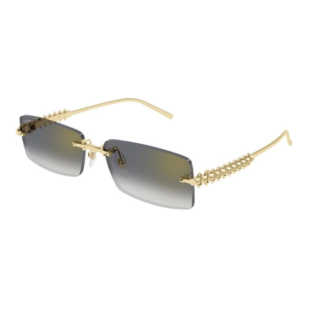 Cartier Unisex Geel Clash Sunglasses
