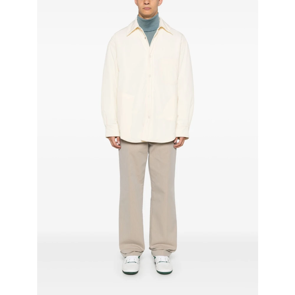 Autry Gewatteerd Overhemdjack Beige Heren
