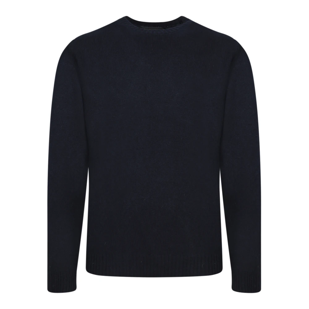 Daniele Fiesoli Blauwe Gebreide Kleding voor Mannen Aw24 Blue Heren