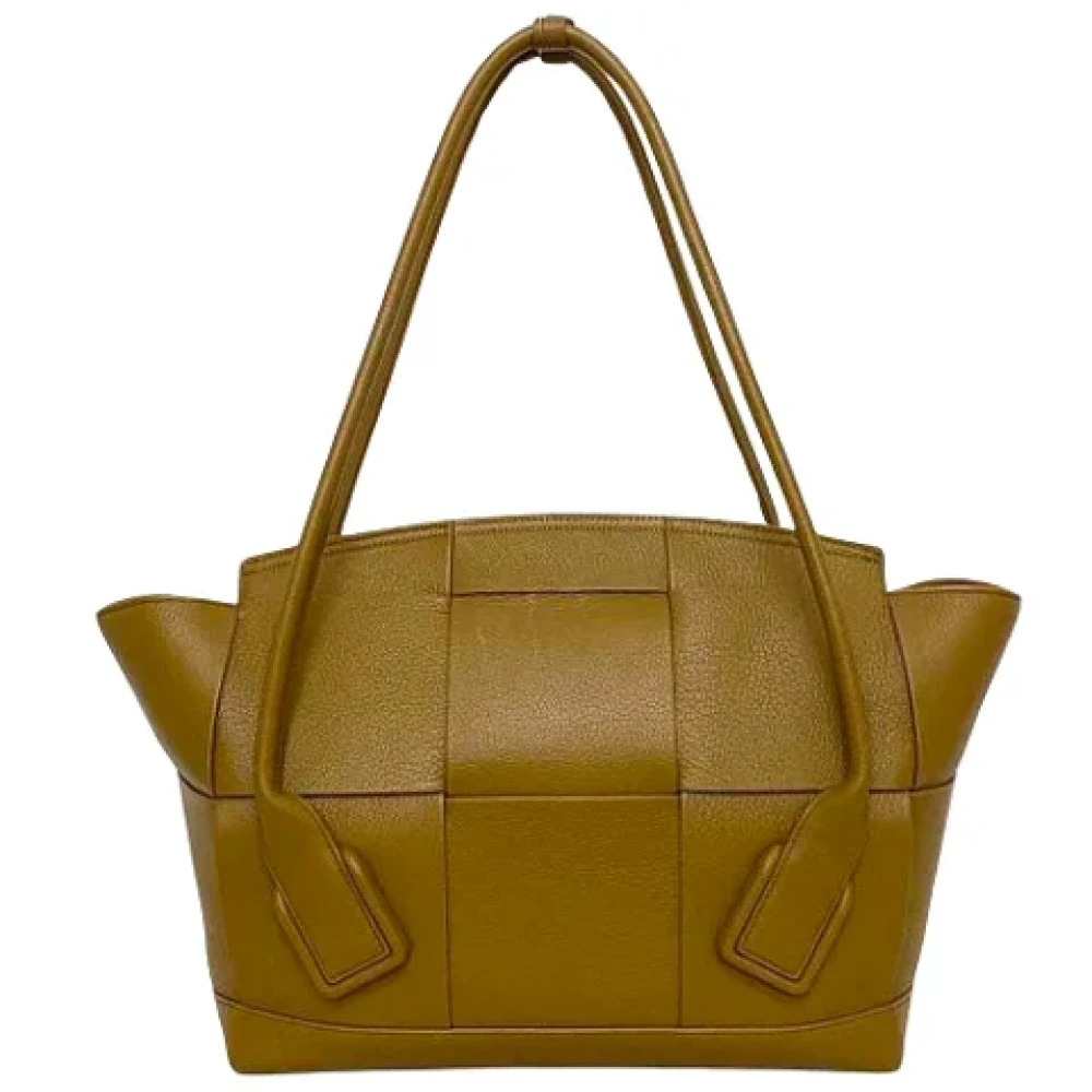 Bottega Veneta Vintage Pre-owned Leather totes Brown Dames