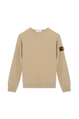 compass-sweatshirt-beige-cotton-crew-neck