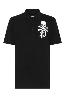 Slim Fit Polo Shirt Skull&Bones