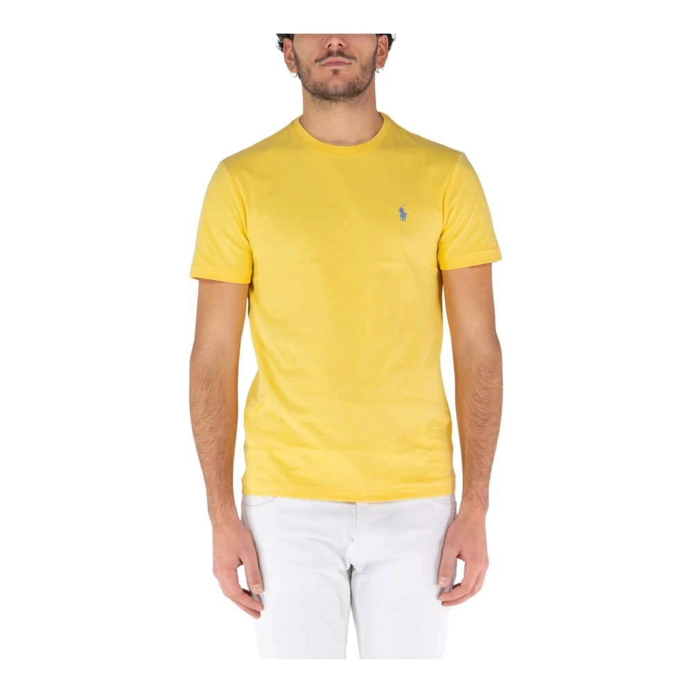Polo Ralph Lauren Logo T-Shirt Yellow Heren