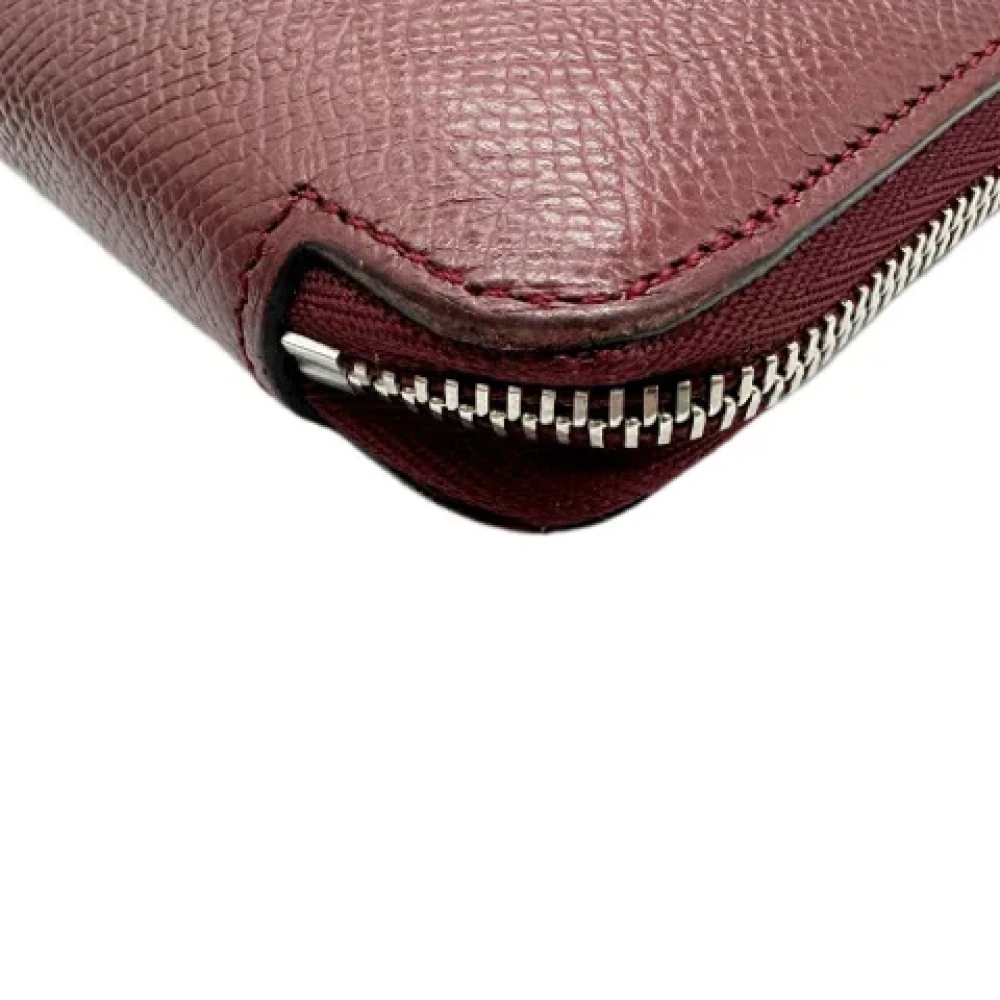 Hermès Vintage Pre-owned Leather wallets Brown Dames