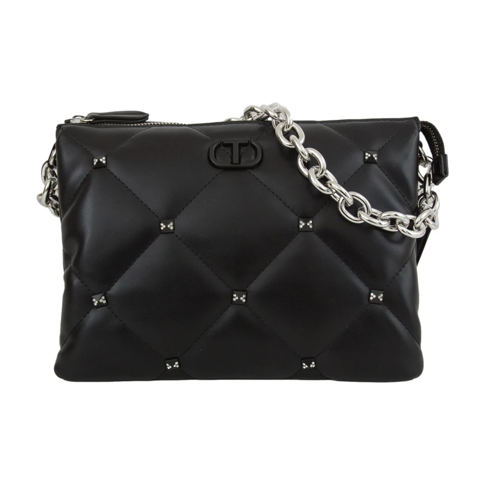 Twinset Zwarte Schoudertas Black Dames