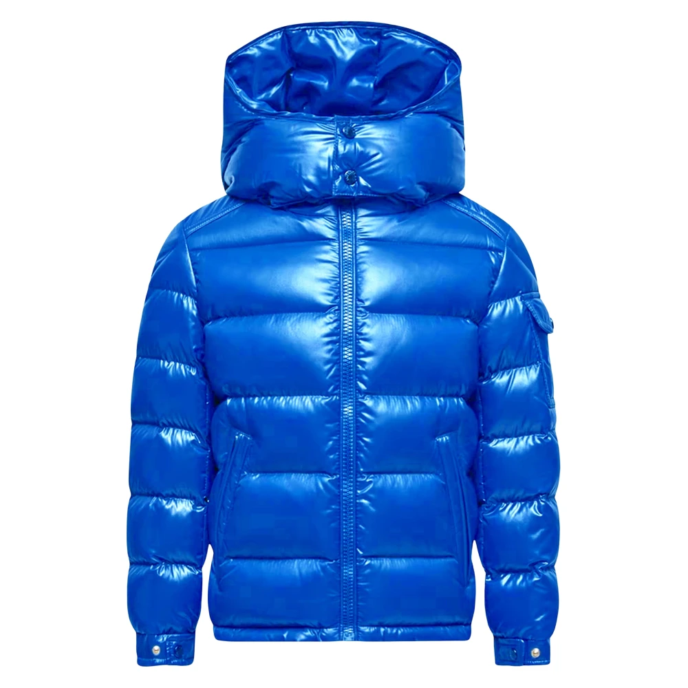 Moncler Unisex Kids Blue Padded Maya Jacket For Kids - Winter Jackets - 4 Y - Kids