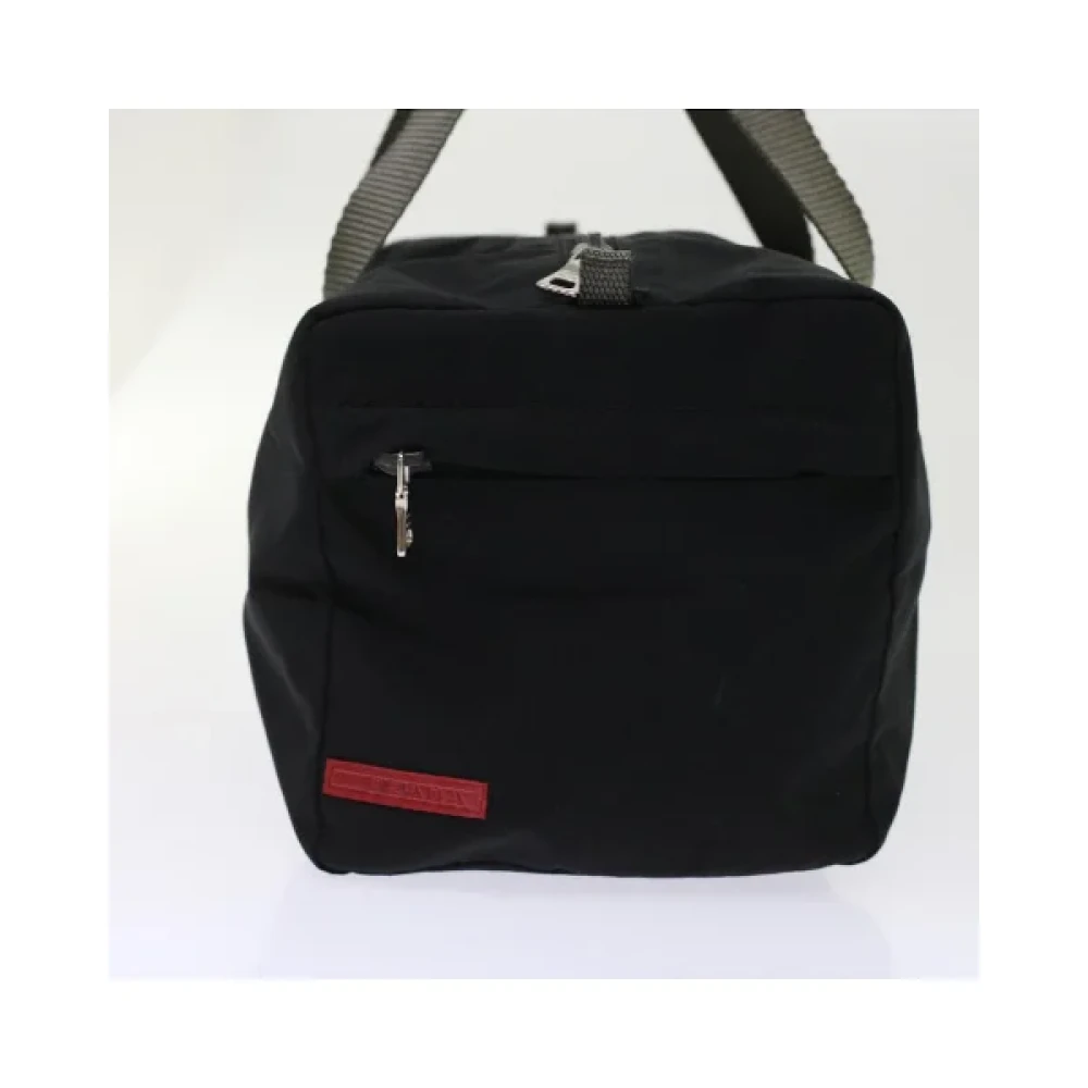 Prada Vintage Pre-owned Nylon prada-bags Black Dames