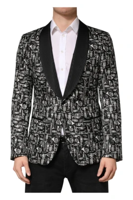 Jazz Club Silk Enkelknäppt Blazer