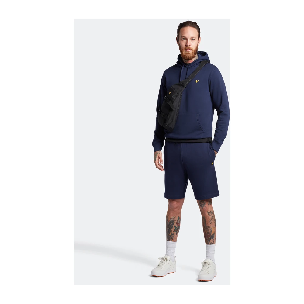 Lyle & Scott Mid Bottoms Sweat Short Green Heren