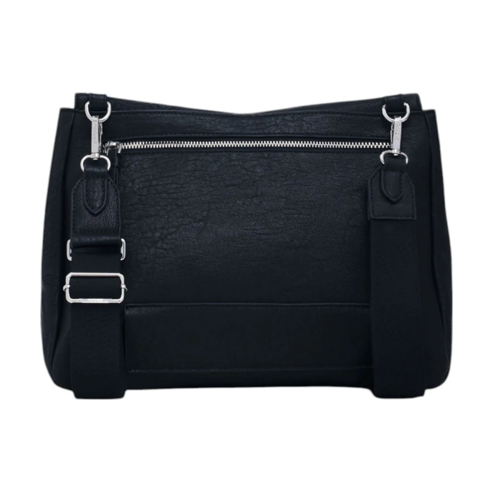 Desigual Lente Zomer Dames Middelgrote Tas Collectie Black Dames