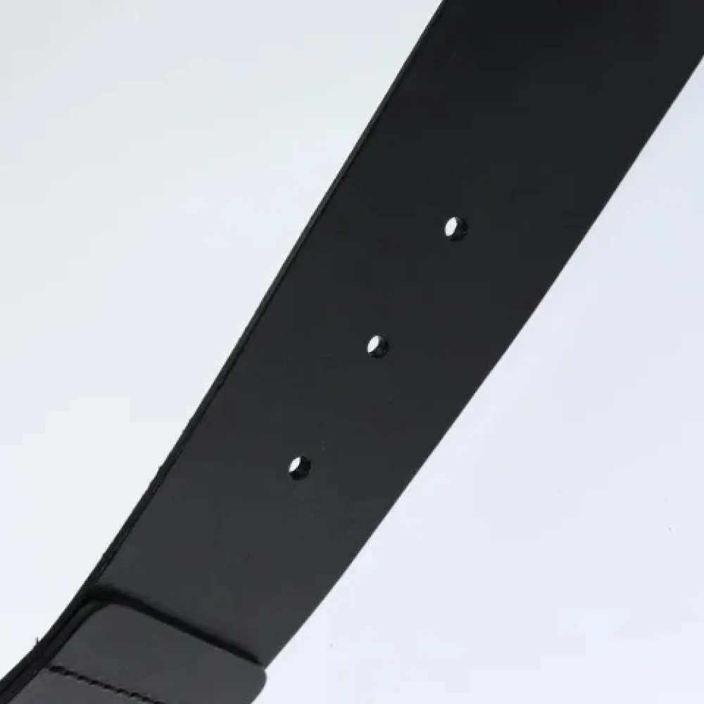 Gucci Vintage Pre-owned Leather belts Black Dames