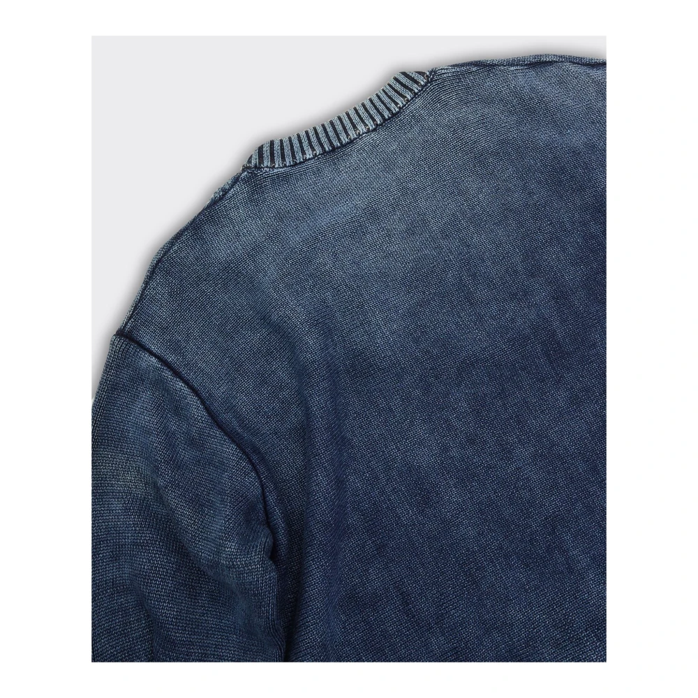 Diesel Blauwe Rottissimo Trui Blue Heren
