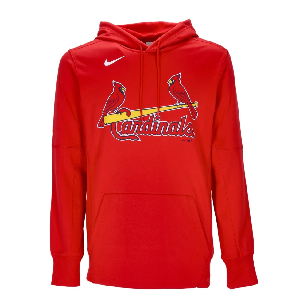 Nike Wordmark Therma Performance Hoodie Rood Red Heren