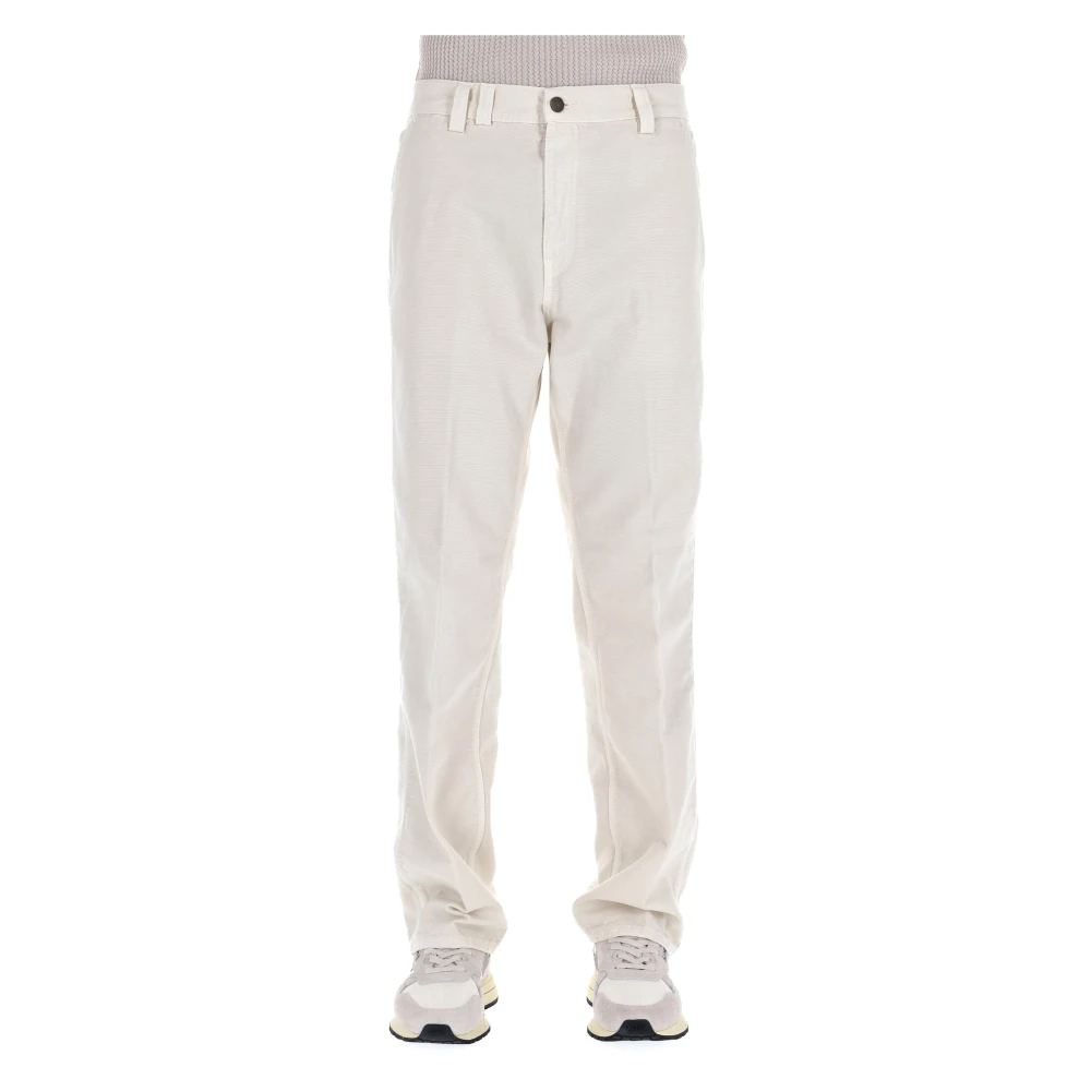 Haikure Men's Beige Warren Canvas Trousers - Chinos - W35 - Trousers