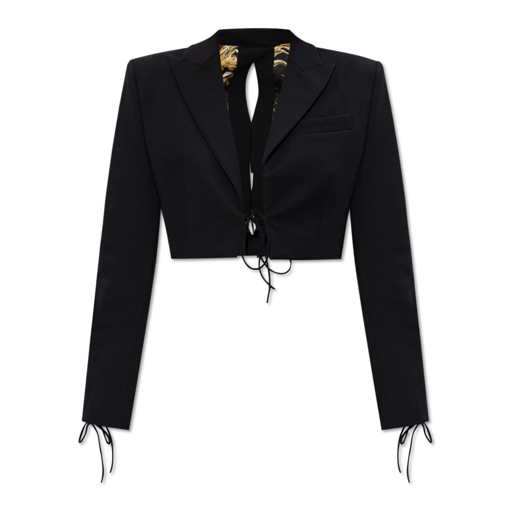 Versace Jeans Couture Korte blazer Black Dames