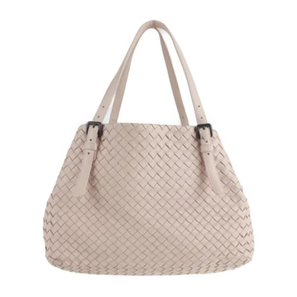 Bottega Veneta Vintage Pre-owned Leather totes Pink Dames