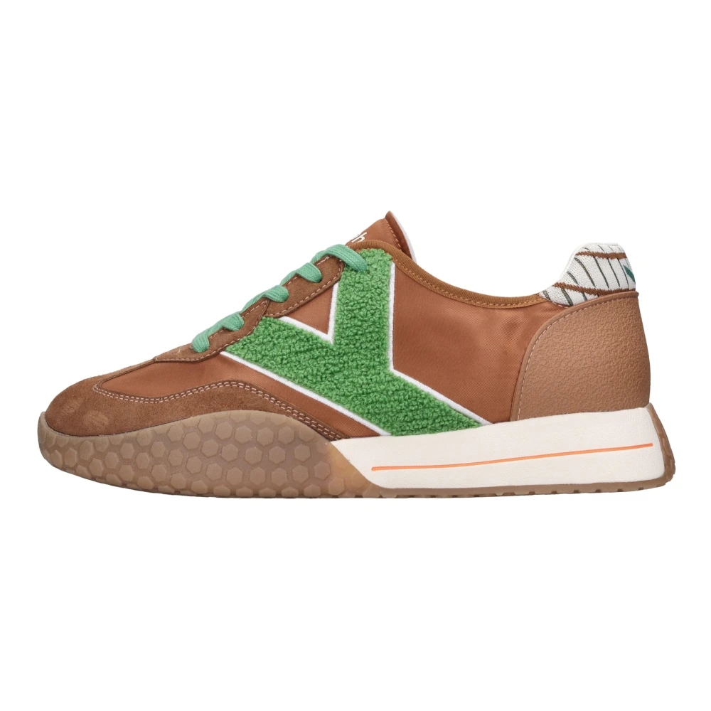 Kehnoo Sneakers Heren Schoenen Bruin