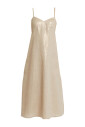robe-en-lin-avec-decollete-en-v