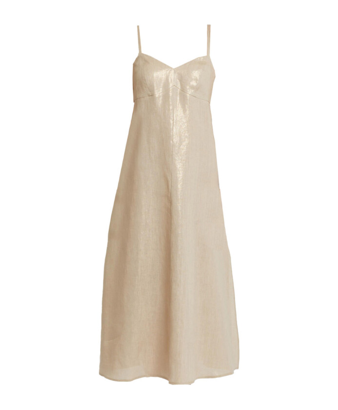 robe-en-lin-avec-decollete-en-v