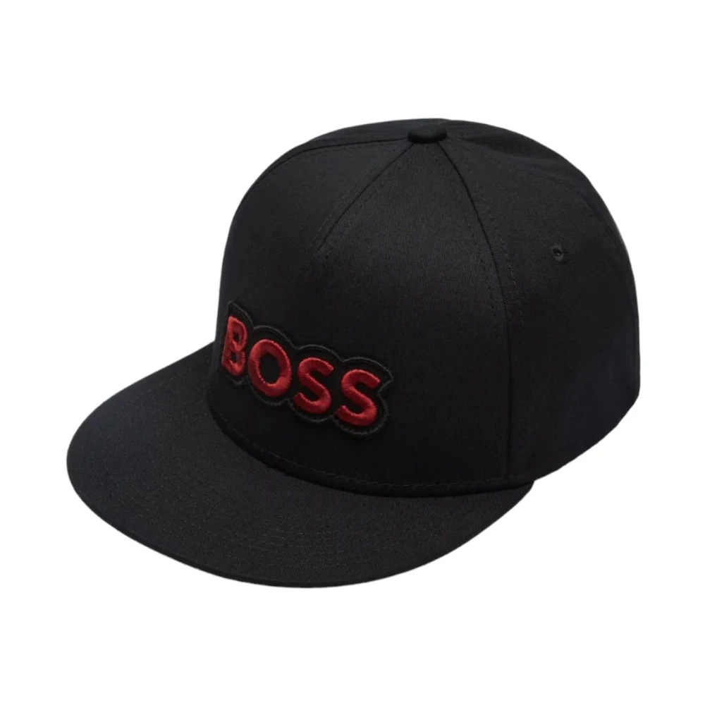 Hugo Boss Baseball Cap Klassieke Stijl Zwart Black Heren