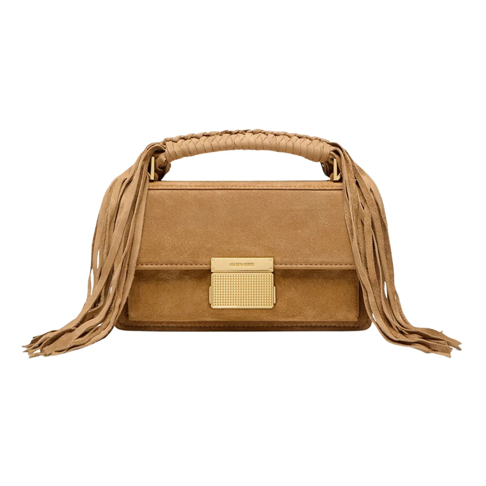 Golden Goose Women's Brown Venezia Small Handbag - Handbags - One Size - Bags