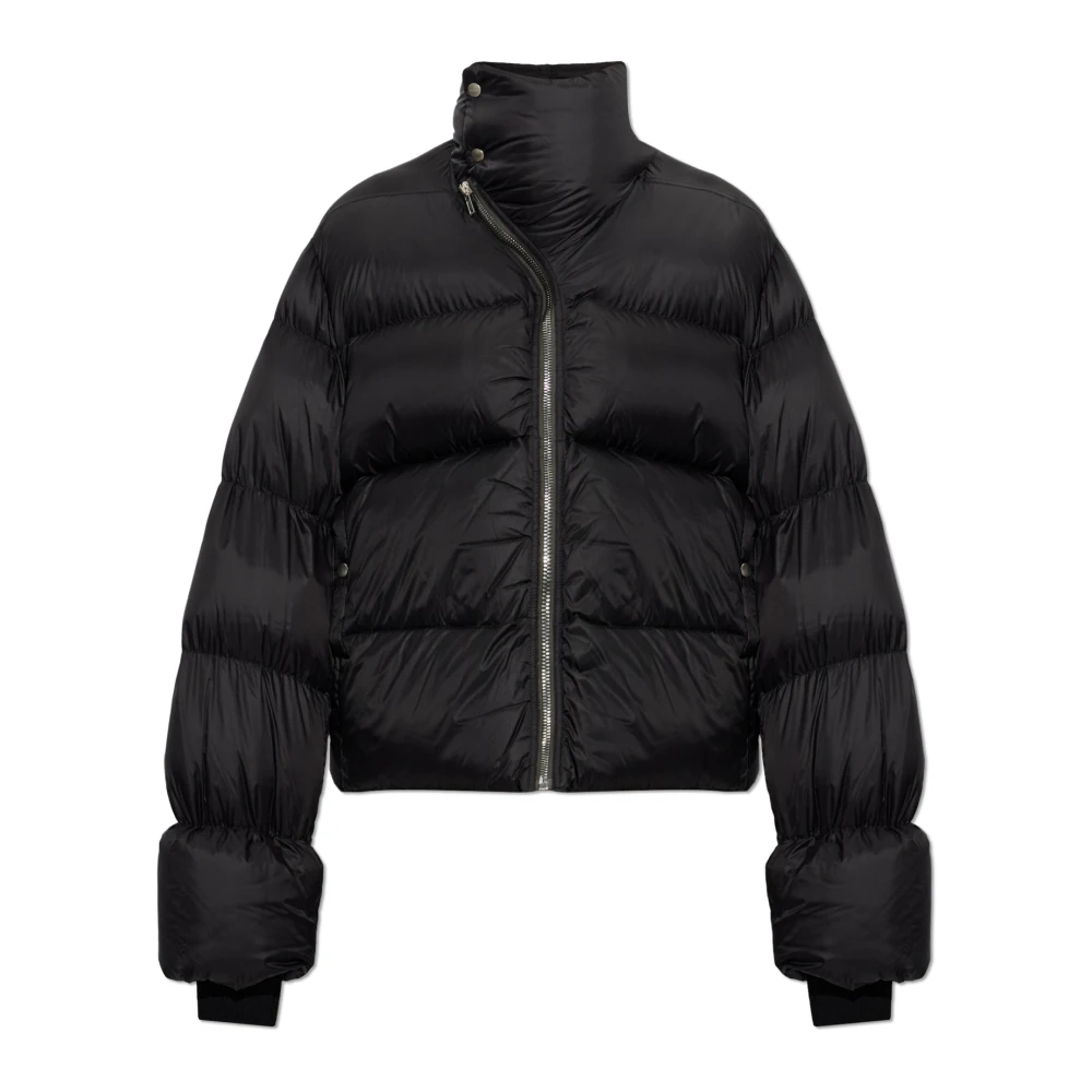 Rick Owens , Down Jackets, Male, Black, Xl, Turtle Quilted Jacket
