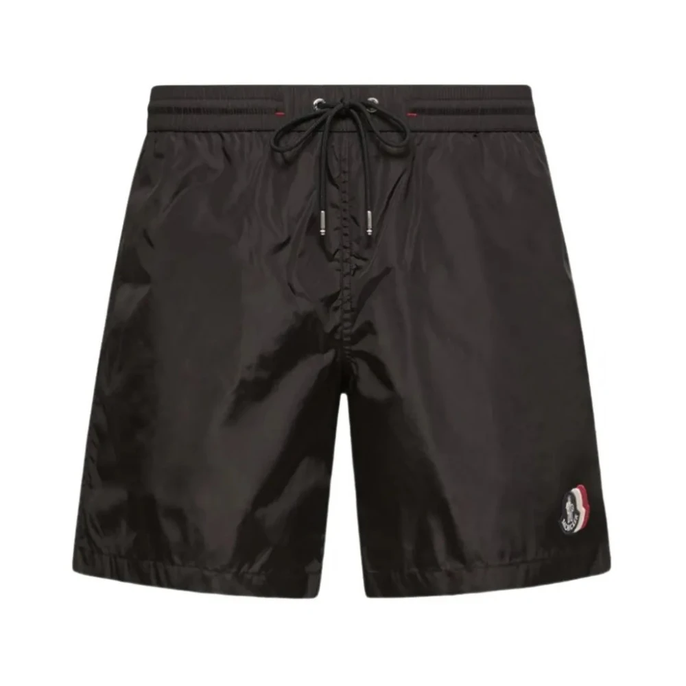 Moncler Uomo Nero - Swim Shorts - Swimwear - L