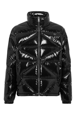 Quilted Down Jacket Hexagon