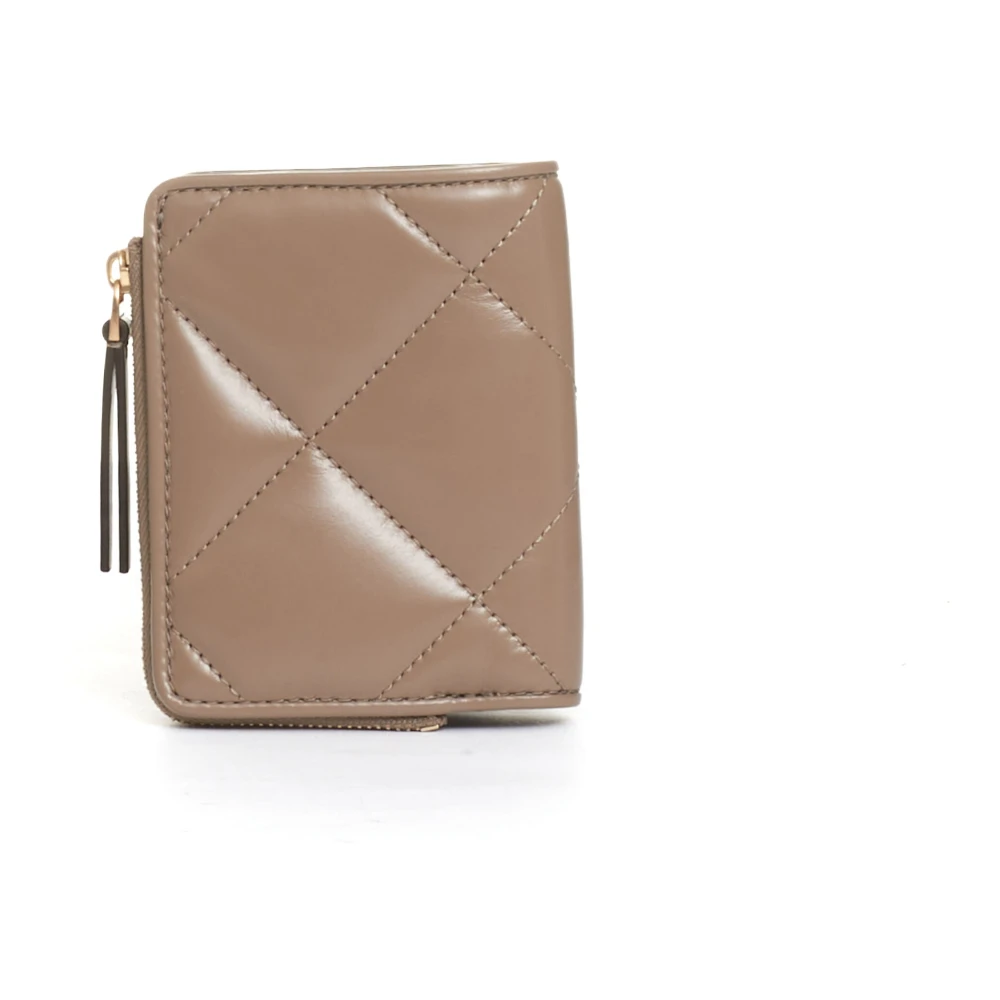 TORY BURCH Taupe Bi-Fold Portemonnee Beige Dames