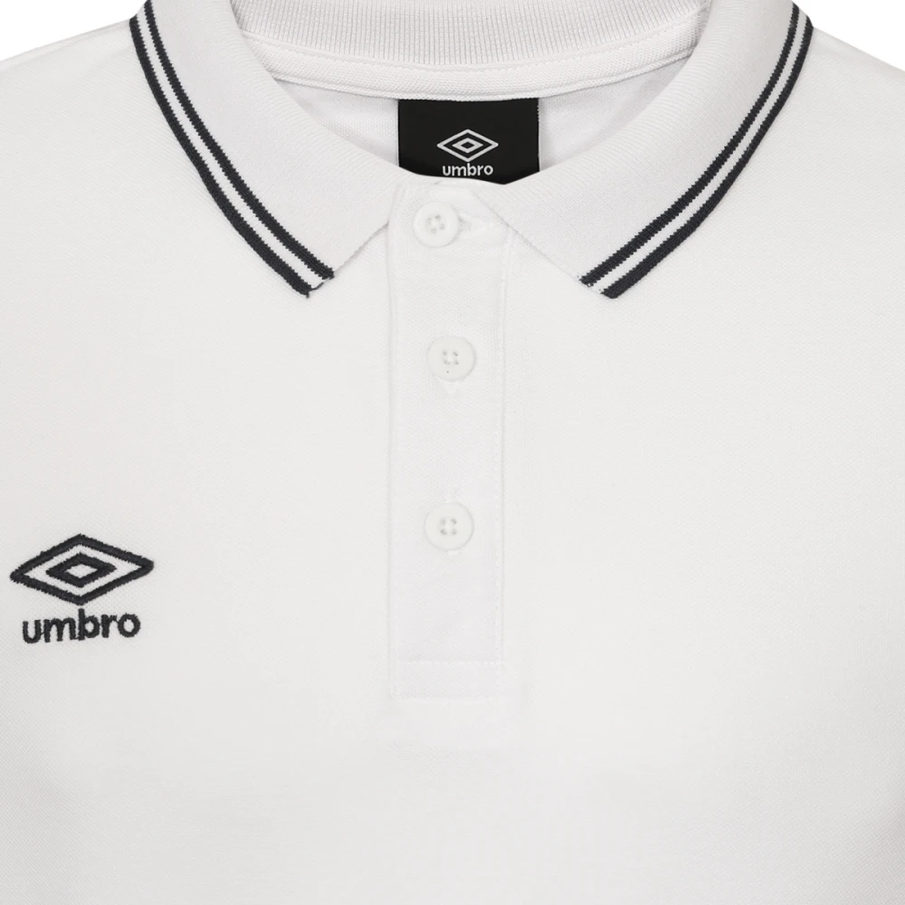 Umbro Teamwear Katoenen Polo Shirt White Heren