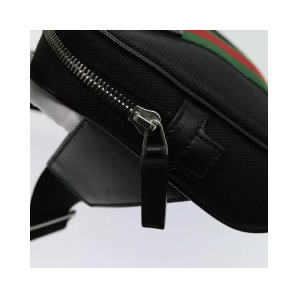 Gucci Vintage Pre-owned Cotton gucci-bags Black Dames