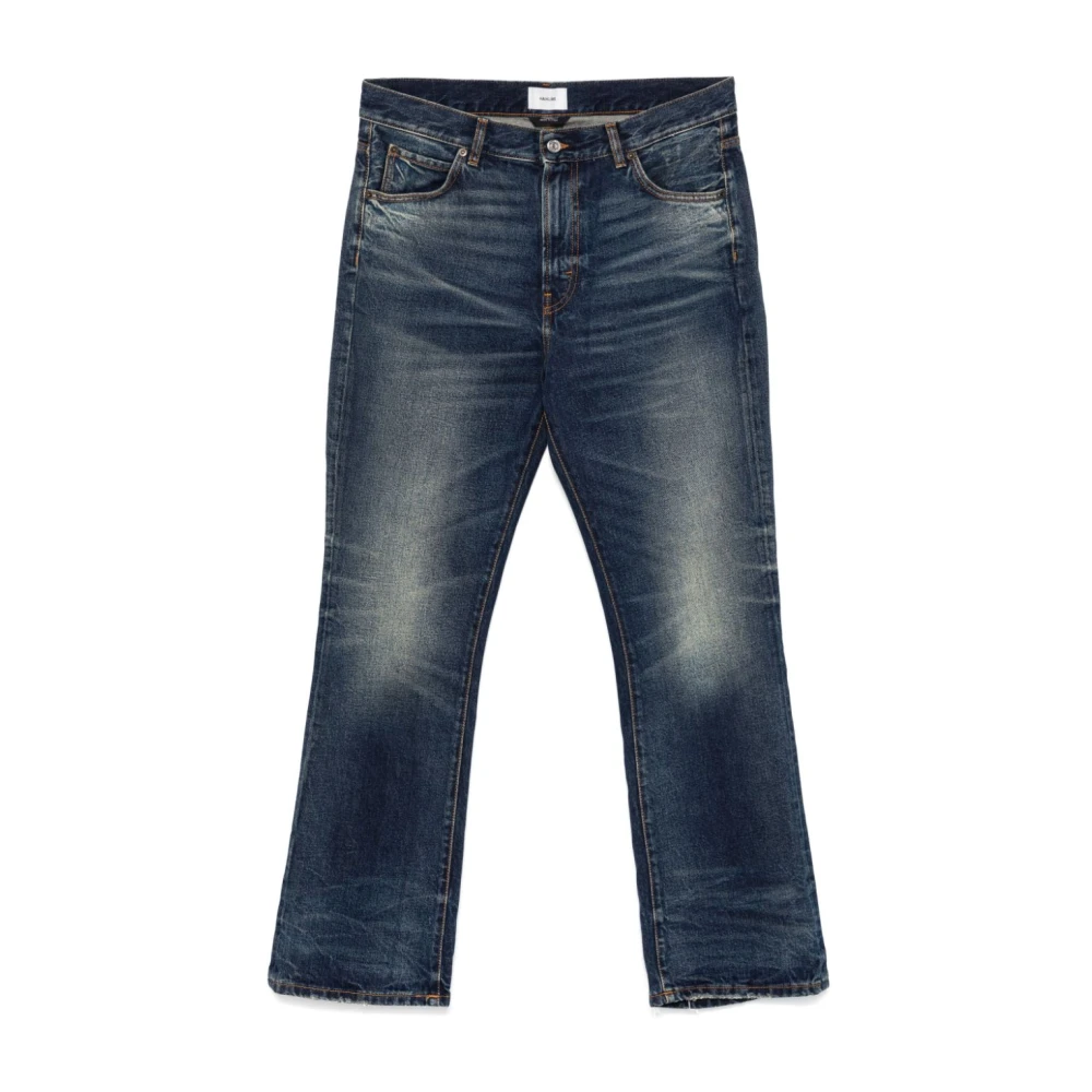 Haikure Blauwe Bootcut Denim Jeans Blue Heren